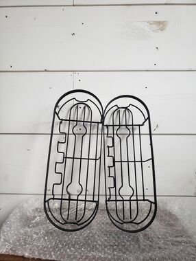 Shower Caddy Rust Proof New In The Box - 2pc - Black